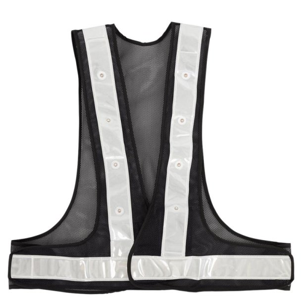 BR Refleksvest med LED-lys